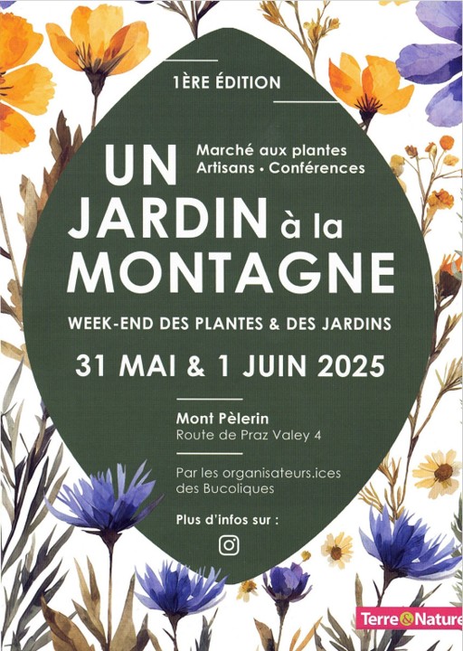 un jardin a la montagne   recto