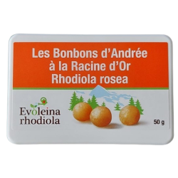Les bonbons d’Andrée à la Racine d’Or Rhodiola rosea